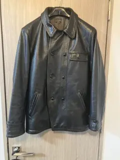 【美品】ダリーズ&コー デラックスウエア　ホースハイドレザーハーフコート