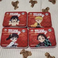 鬼滅の刃 Milky 缶 4個セット