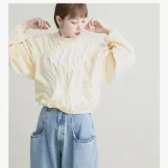 KBFルーズフィットクロップドスウェットのサムネイル