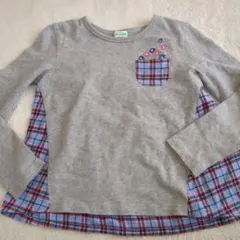 kp グレー 長袖カットソー