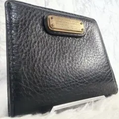 MARC JACOBS 二つ折り 財布 カード入れ 定期入れ 黒のサムネイル