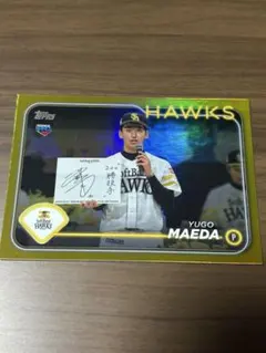 ☆topps2024 前田悠伍　50シリ