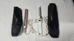 SALONIA ストレートアイロン 25mmカールアイロン セット サロニア