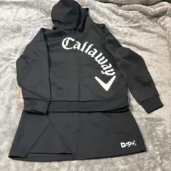 Callaway ブラック パーカー スカート付き