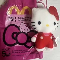 大特価 ハローキティ ぬいぐるみ 50周年記念 ハッピーセット ノーマル