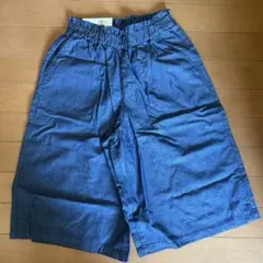 UNIQLO シャンブレーガウチョパンツ140センチ