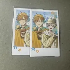 宇佐美リト　緋八マナ　チェキ風カード　おでかけOriens