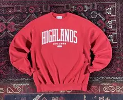 m*︎様 champion カレッジロゴ スウェット トレーナー レッド M