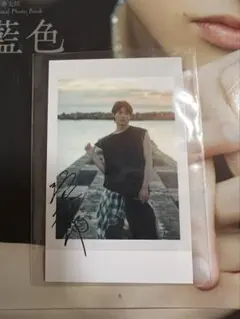 前田拳太郎 直筆サイン入り 生写真 チェキ 前田拳太郎 パーソナルブック サインなし 池袋限定 転写サイン