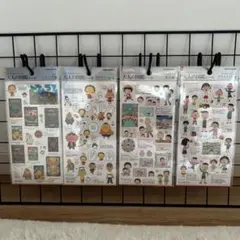 大人の図鑑シール コジコジ ちびまる子ちゃん コンプリート4種セット