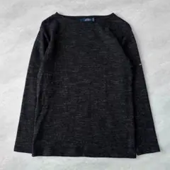 【美品】SAINT JAMES セントジェームス 長袖カットソー　黒杢