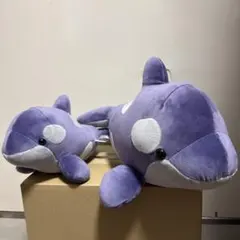 シャチ ぬいぐるみ 2体セット　オルカくじ　グレープデュオ　3等　4等