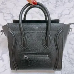 大幅値下げ‼️CELINE ブラック トートバッグ ショルダーストラップ付き