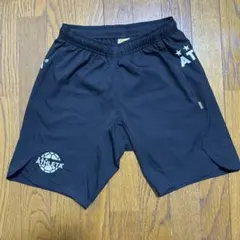 ATHLETA アスレタ　黒　ブラック ハーフパンツ　S 美品
