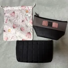 メナード　ポーチ3点