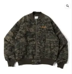 blessu MA-1 迷彩　BLESSÜ ブレスユー　ジップパーカー