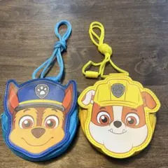 パウパトロール キャラクター財布 コインケース2個セット チェイス　ラブル
