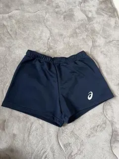 ASICS ネイビーショートパンツ Oサイズ、XOサイズ