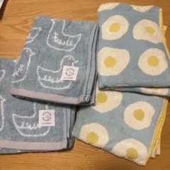 スポーツタオル 4枚セット