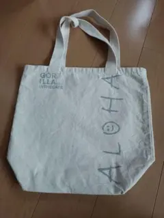 ペ・ヨンジュン氏のHAWAII　GORILLA INTHECAFE エコバッグ