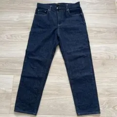 【美品】UNIQLO テーパードデニム
