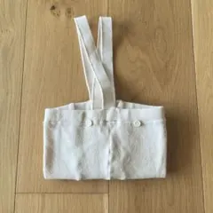 70〜80BREEZE ホワイトサスペンダーレギンス