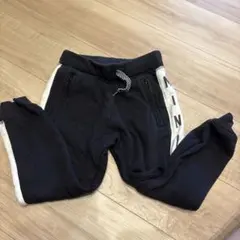 スウェットパンツ ブラック サイドライン