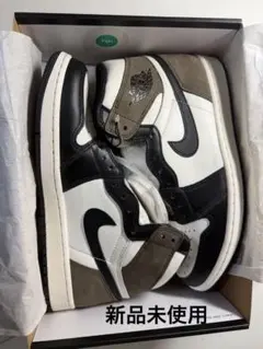 ナイキ エアジョーダン1ハイ OG セイル/ダークモカ/ブラック 新品