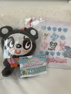 エニマイくじ エンジェルブルー おほほパンダ巾着セット