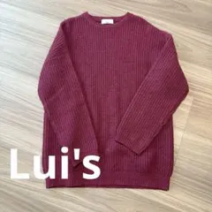 Lui's（ルイス) ヤク100%ニット　★美品★