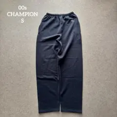 目付き チャンピオン スウェットパンツ 00s ネイビー S Champion紺