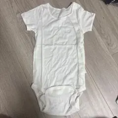 UNIQLO 前空きボディスーツ130 ホワイト