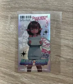 劇場版 映画 ミルキーサブウェイ 長方形ステッカー チハル
