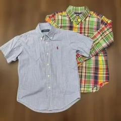 Ralph Lauren 半袖シャツ 長袖シャツ　チェック柄