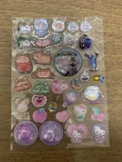 シール　お裾分け　ボンボンドロップシールなど