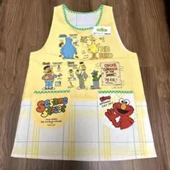 ♥新品♥セサミストリート エルモエプロン M-Lサイズ 保育士 介護士のサムネイル