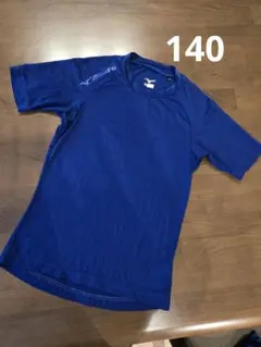 MIZUNO ミズノ スポーツTシャツ ネイビー 140cm　半袖