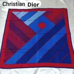 難あり　Christian Dior 　シルクスカーフ