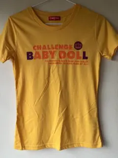 BABY DOLL イエロー Tシャツ Mサイズ