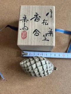 信楽焼 高橋楽斎 松 香合 茶道具 香合 茶器 楽斎造 香入れ