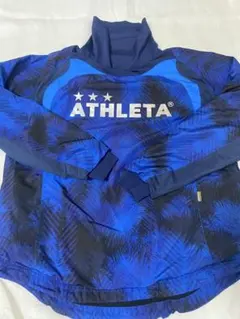 ATHLETA ピステ・ウィンドブレーカー 青/黒