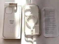 iPhone 15 クリアケース MagSafe対応