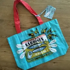 【新品タグ付】Trader Joe's エコバッグ サーディン トレジョ