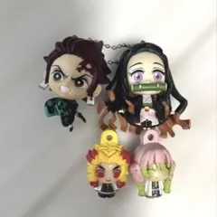 鬼滅の刃　炭治郎　ねず子　煉獄　甘露寺蜜璃　フィギュアセット