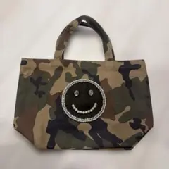 MARK&LONA カモフラ柄 カートバッグ ラウンドバッグ - メルカリ