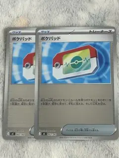 ポケモンカード　ポケパッド　ミラー　2枚