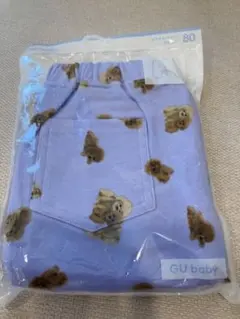 【新品】GU サマナルパンツ　７分丈　80 プードル