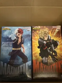 (2種）僕のヒーローアカデミア MAXIMATIC 轟焦凍 爆豪勝己