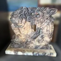 マヤの司祭の石彫刻 ヘル女王 メキシコ - メルカリ