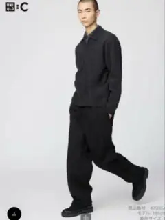 UNIQLO:C スウェットワイドパンツ　Lサイズ